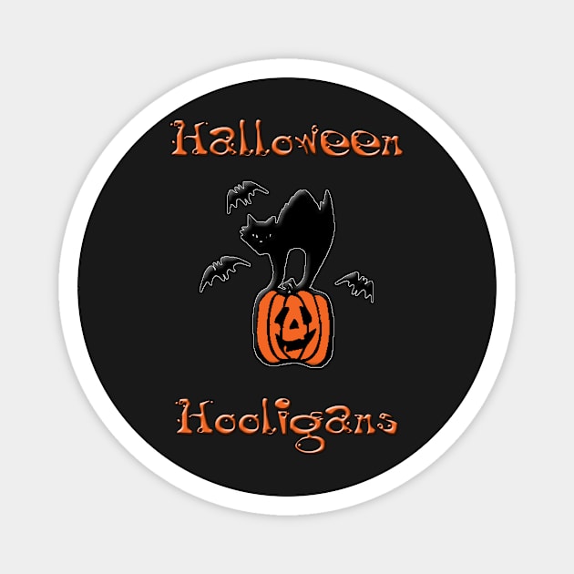 Halloween Hooligans Magnet by DesigningJudy